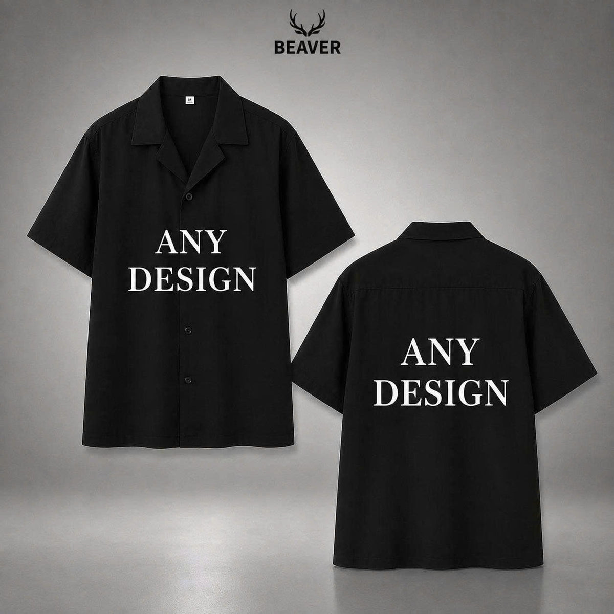 Any Design Halloween Button Up Shirt, Personalized Photo Artwork, Unique Unisex Gift