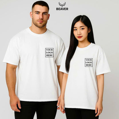 Custom Heavyweight Cotton T-Shirt – Personalized Unisex Tee