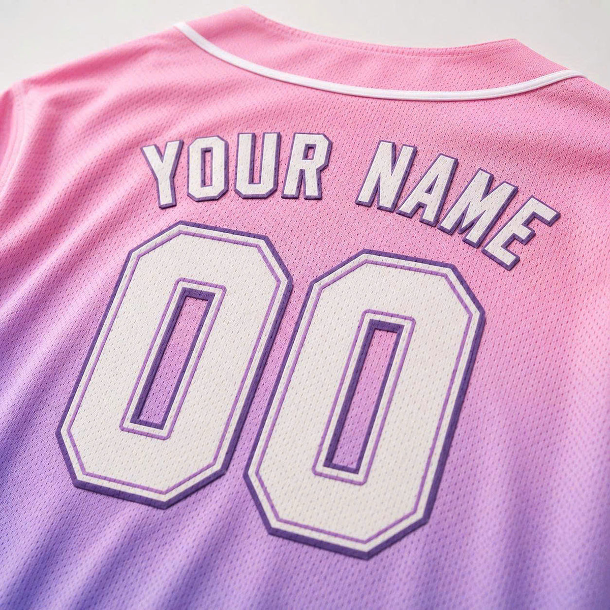 Custom Baseball Jersey, Personalized Name & Number, Ombre Team Uniform, Men Women Youth