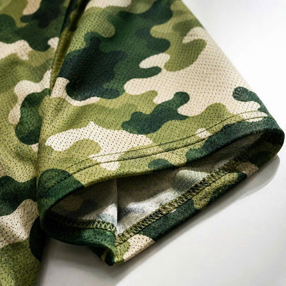 Custom Camo Baseball Jersey, Personalized Name & Number, Camouflage Team Sports Shirt