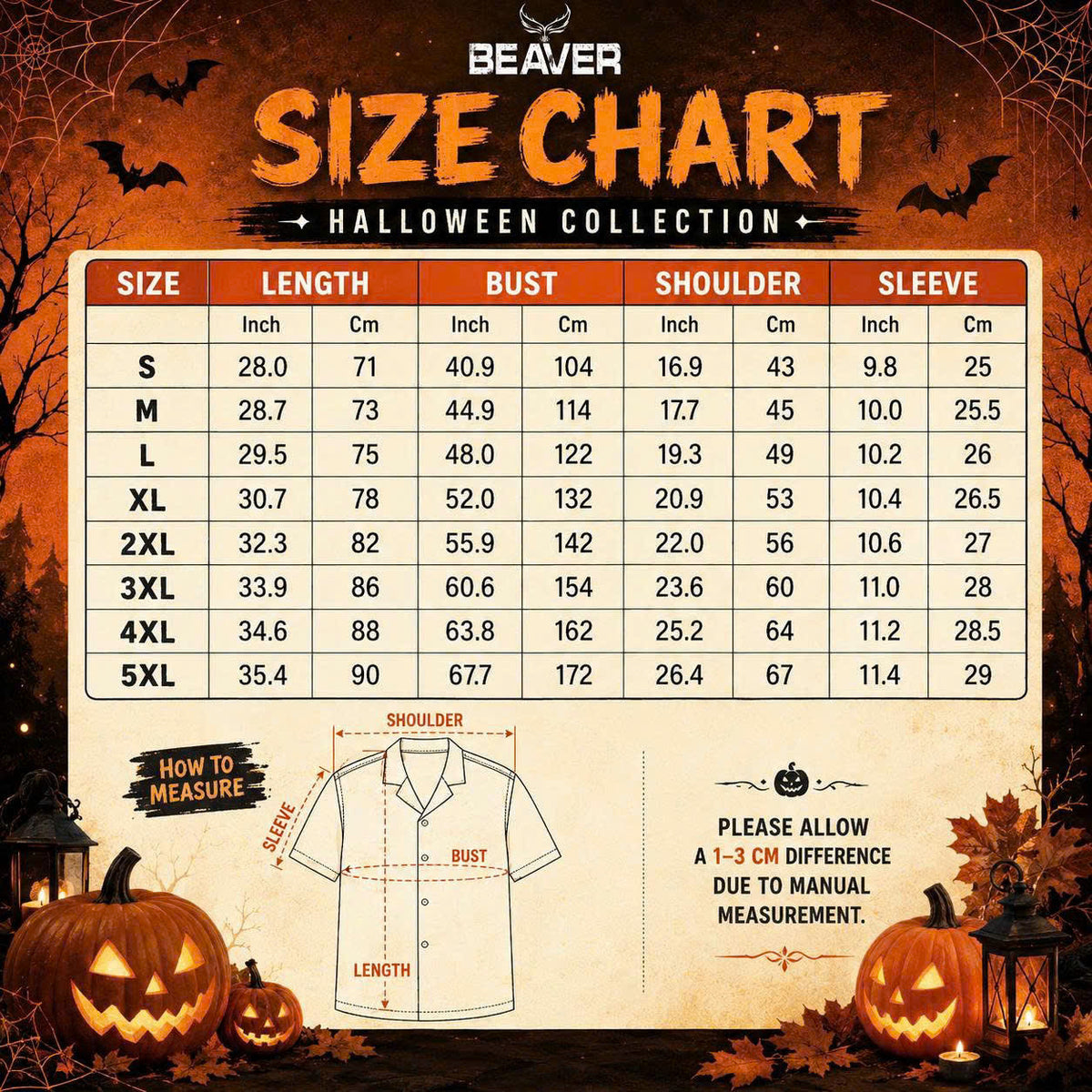 Custom Halloween Button Up Shirt – Personalized Photo Design, Unique Unisex Gift