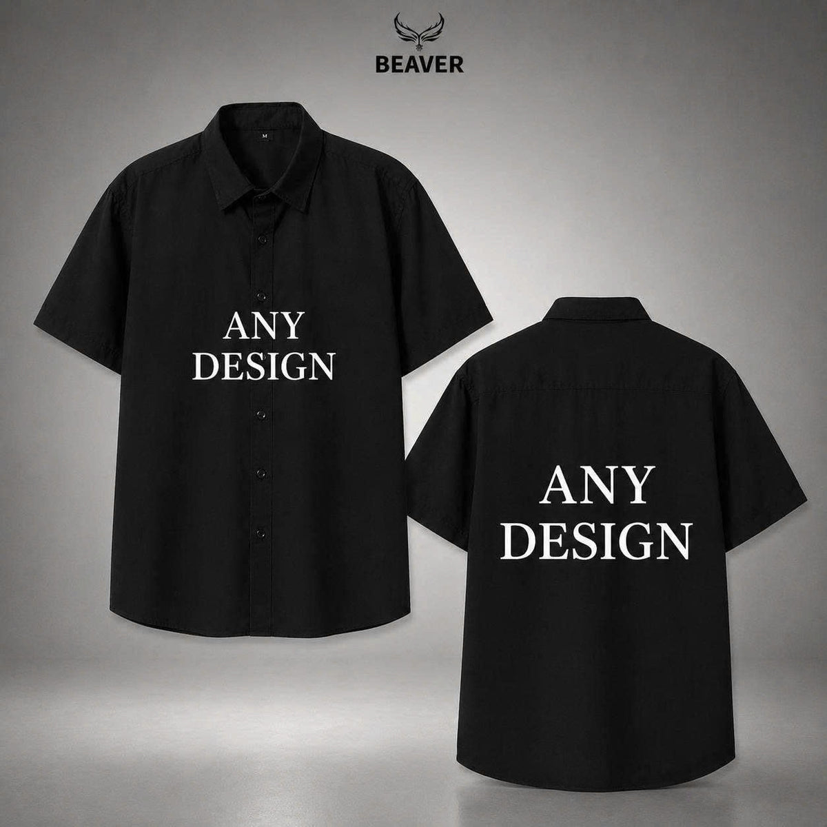 Any Design Halloween Button Up Shirt, Personalized Photo Artwork, Unique Unisex Gift
