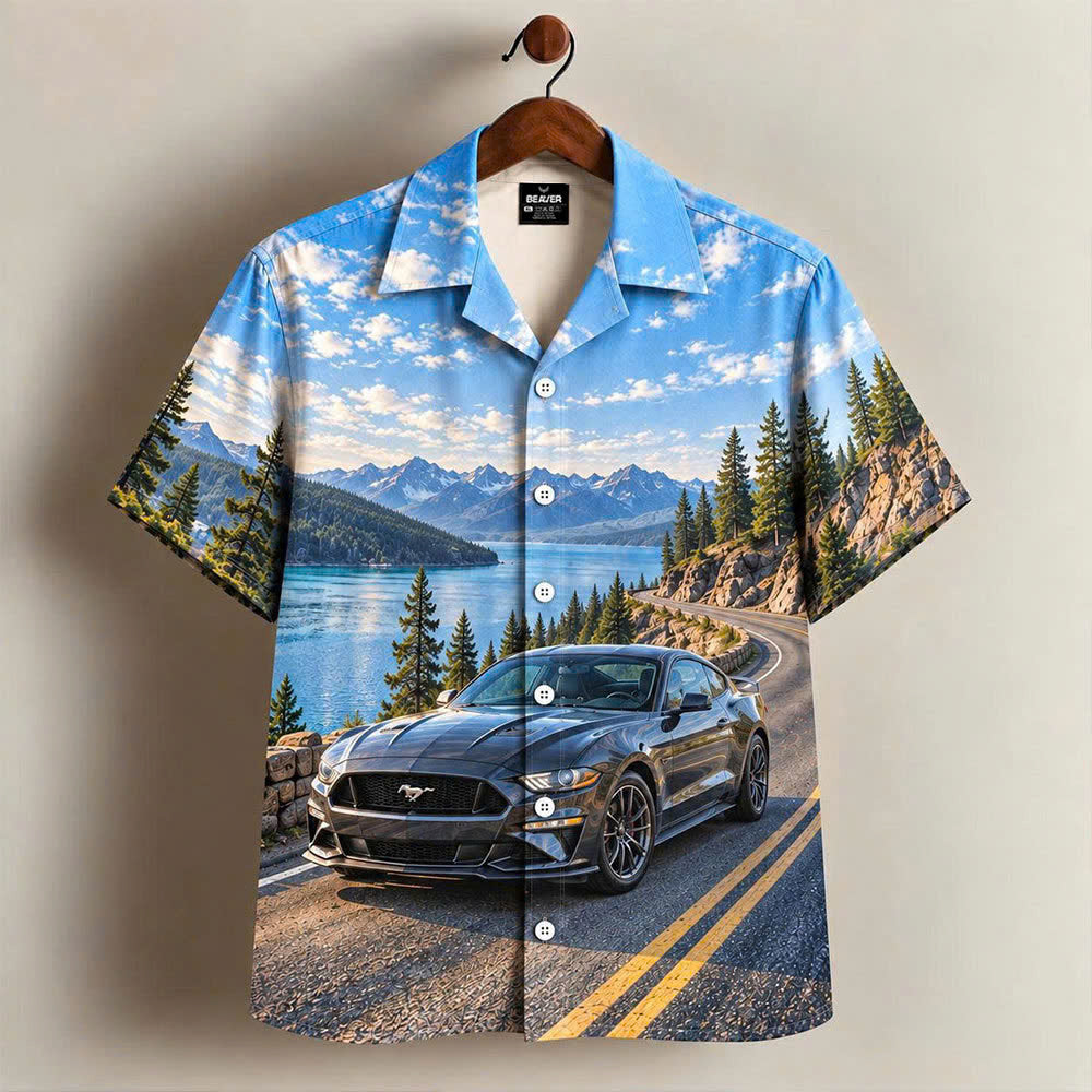 Custom Button Up Shirt, Any Design, Personalized Photo Artwork, Full Print, Unique Personalized Gift