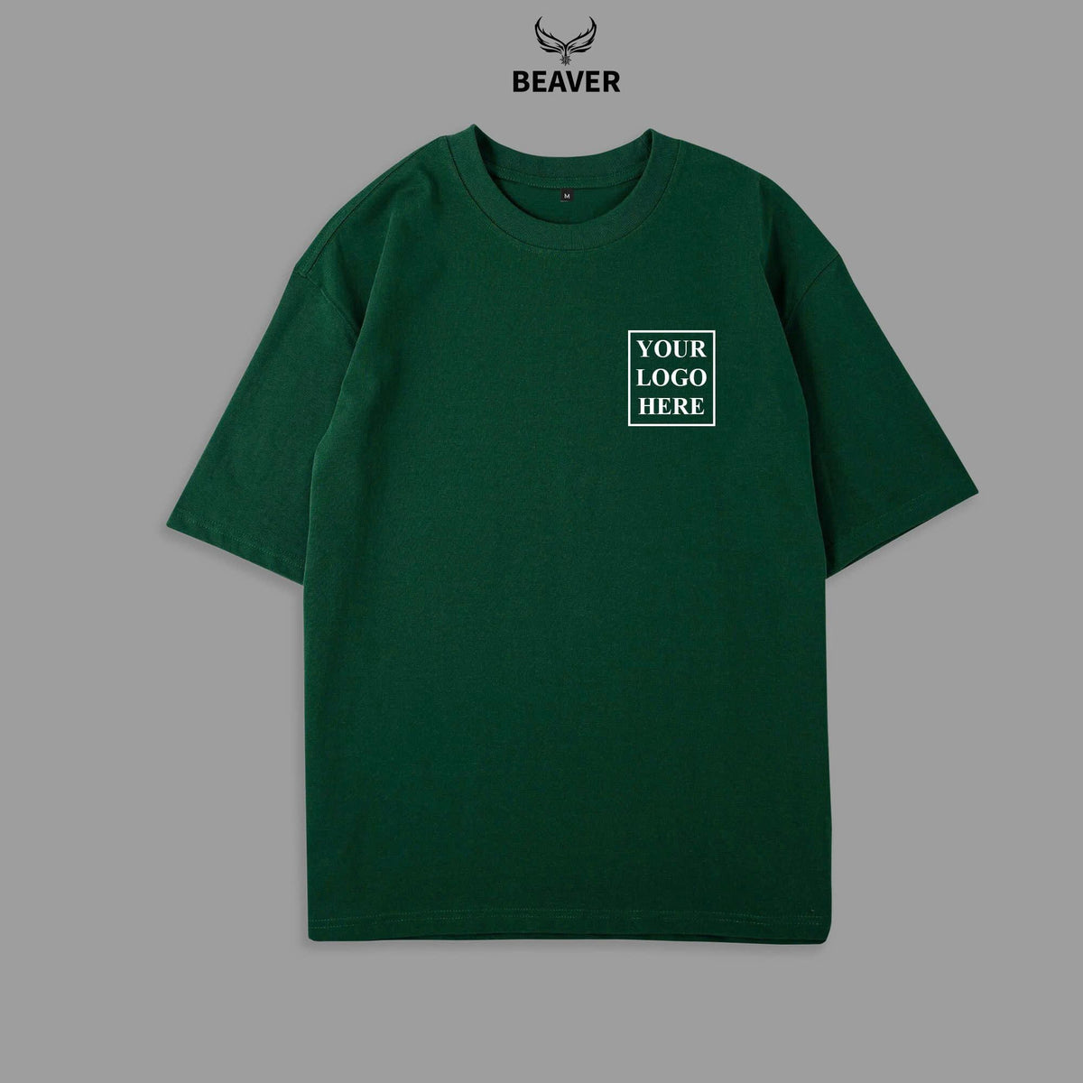 Custom Heavyweight Cotton T-Shirt – Personalized Unisex Tee