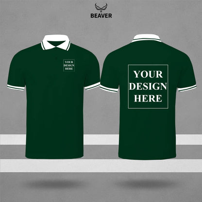 Custom Logo Polo Shirt – Personalized Work Uniform, Unisex Design