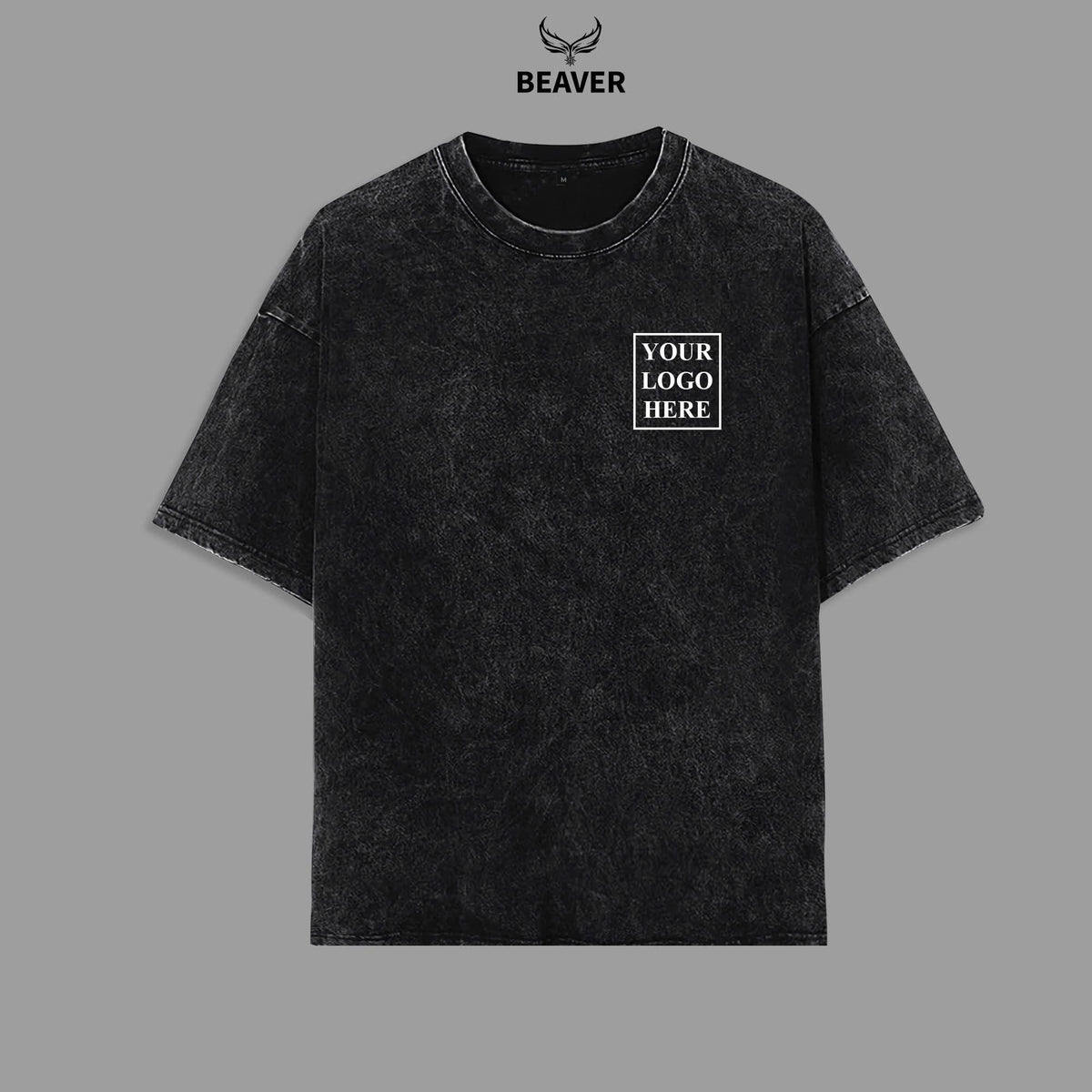 Custom Heavyweight Cotton T-Shirt – Personalized Unisex Tee