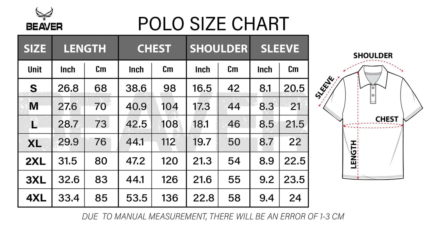 Custom Logo Polo Shirt – Personalized Work Uniform, Unisex Design