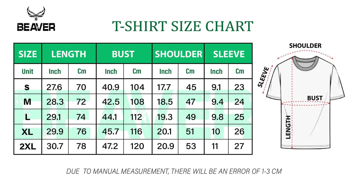 Custom Heavyweight Cotton T-Shirt – Personalized Back Design