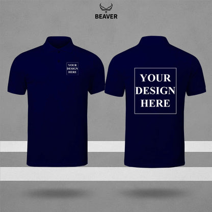 Custom Logo Polo Shirt – Personalized Work Uniform, Unisex Design