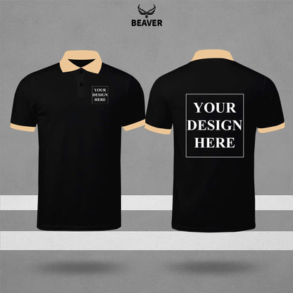 Custom Logo Polo Shirt – Personalized Work Uniform, Unisex Design