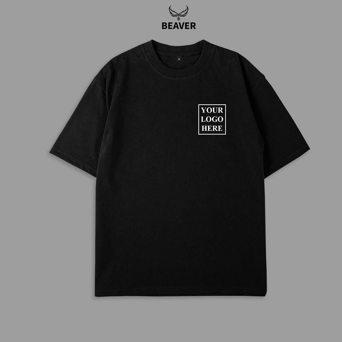 Custom Heavyweight Cotton T-Shirt – Personalized Unisex Tee