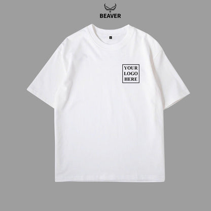 Custom Heavyweight Cotton T-Shirt – Personalized Unisex Tee