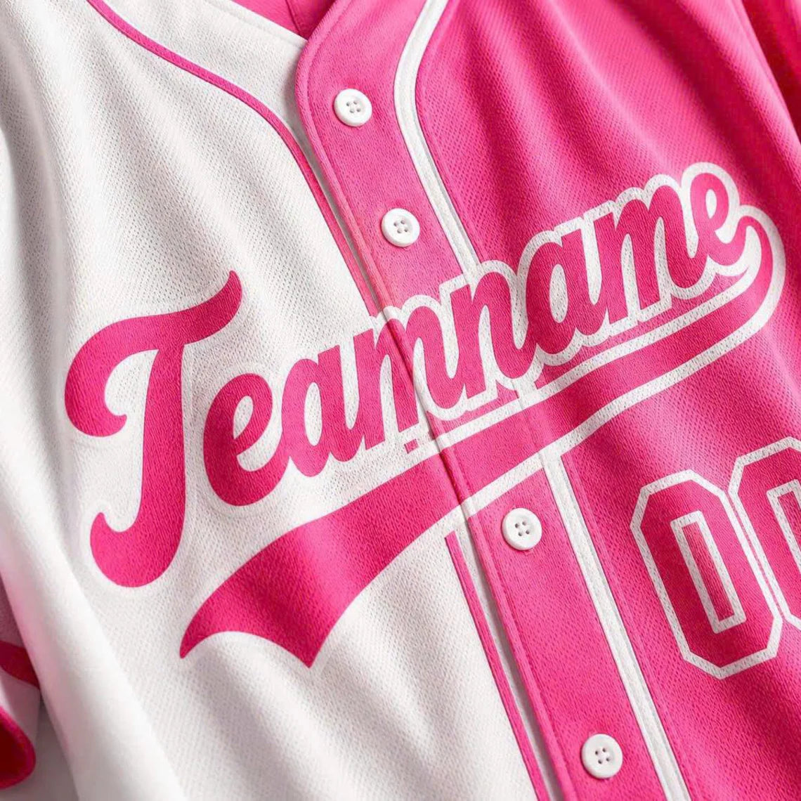 Custom Ombre Baseball Jersey, Personalized Name & Number, Mix Match Colors, Team Uniform