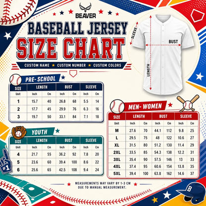 Custom Baseball Jersey, Personalized Name & Number, Team Uniform, Choose Your Colors, Sports Gift