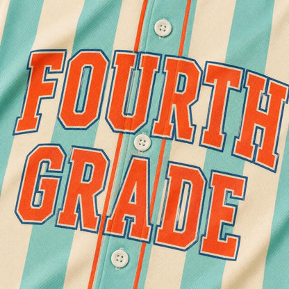 Personalized Teacher Baseball Jersey, Custom Name & Number, Grade Level Shirt, Back to School Gift